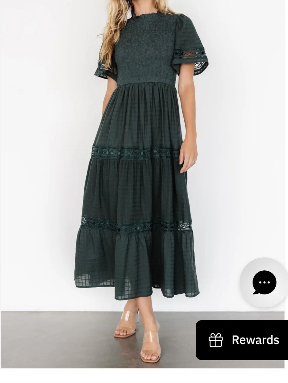 Baltic Born Loveland Geo Lace Maxi Dress